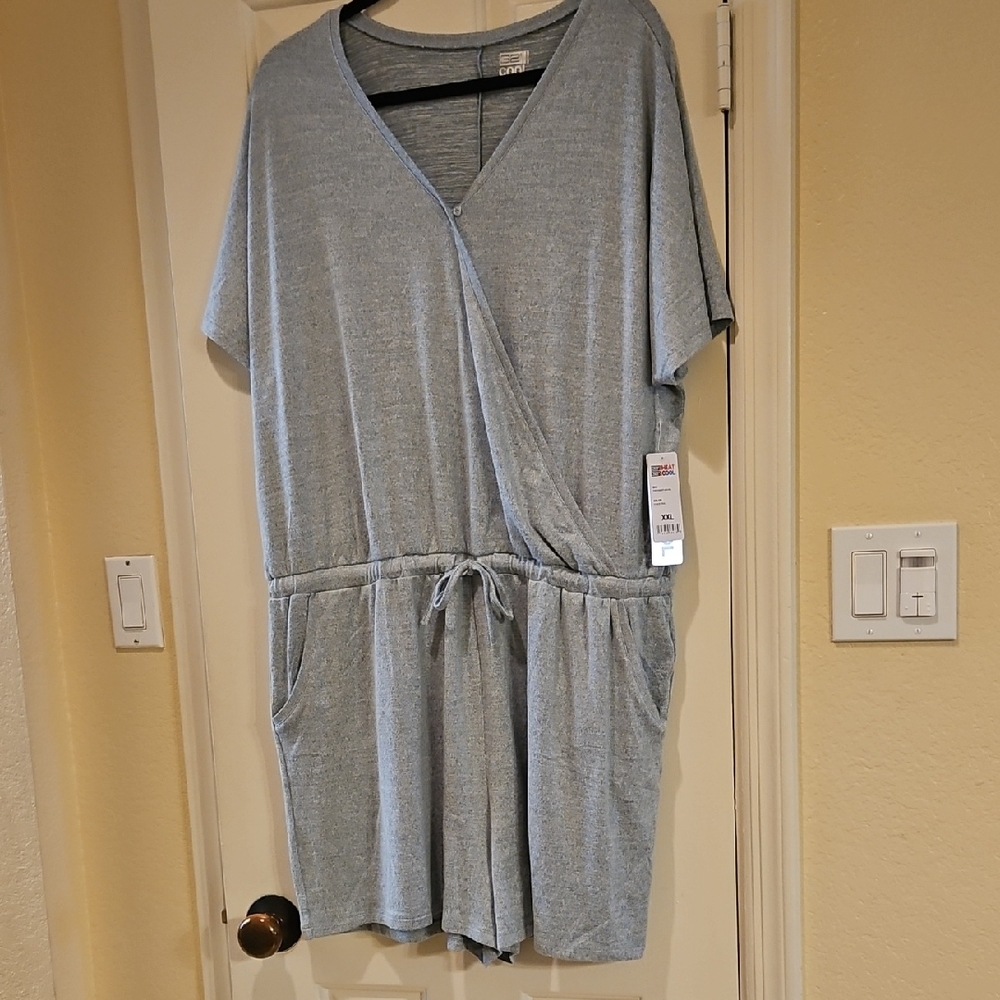 32 Degrees Light Blue/teal Jumpsuit/romper